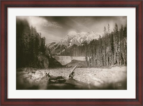 Framed Hike to the Falls Print