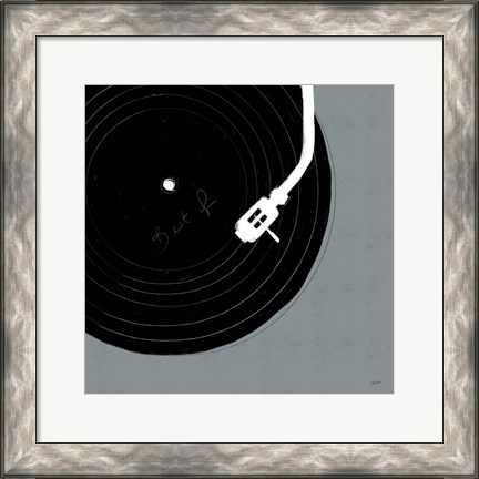 Framed Musical Abstract II Print
