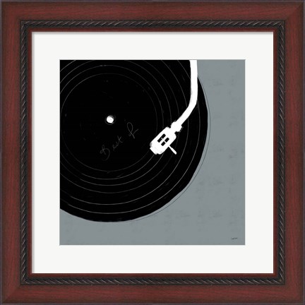 Framed Musical Abstract II Print