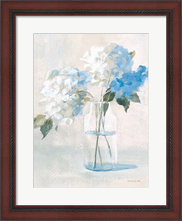 Framed Vintage Bouquet III Print