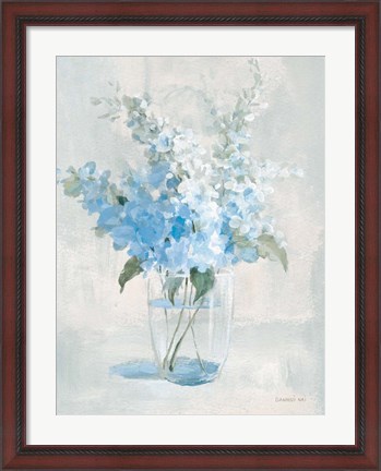 Framed Vintage Bouquet II Print