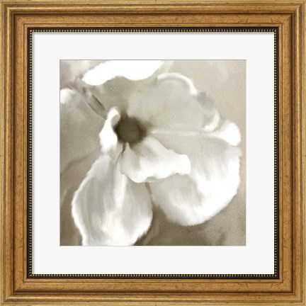Framed Magnolia Blooming Print