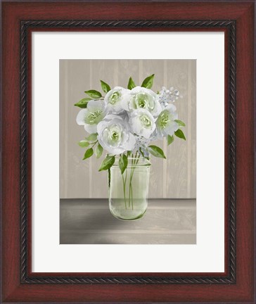 Framed Lovely Bouquet 4 Print