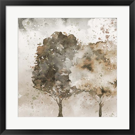 Framed Two Trees Print