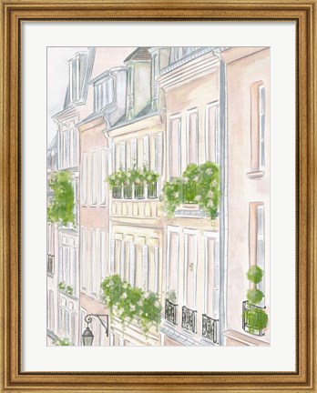 Framed My View In Paris Print