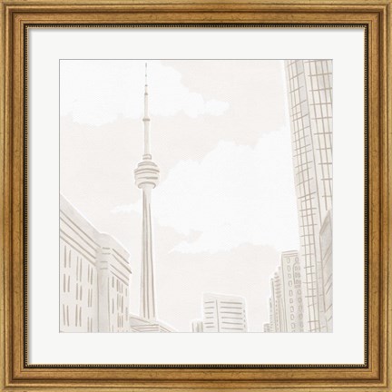 Framed Toronto Print
