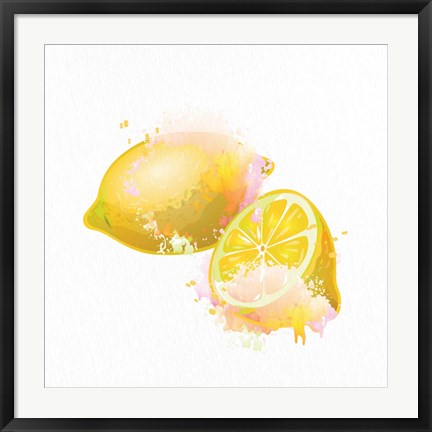 Framed Fruit 1 Print