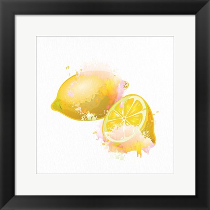 Framed Fruit 1 Print