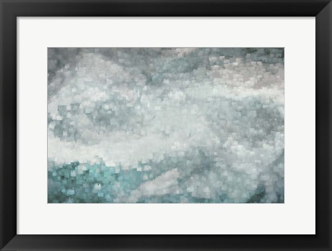 Framed Sea Surface Print