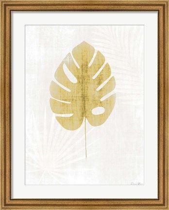 Framed Palm Silhouette 1 Print