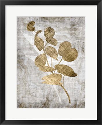 Framed Modern Foliage 2 Print