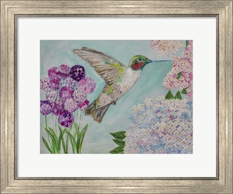 Framed Feeding Spring Friend Print