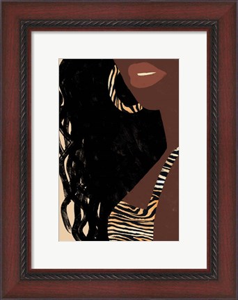 Framed Cheetah Goddess Print