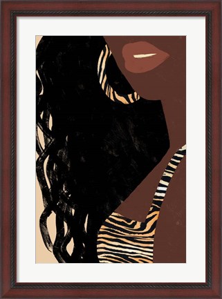 Framed Cheetah Goddess Print