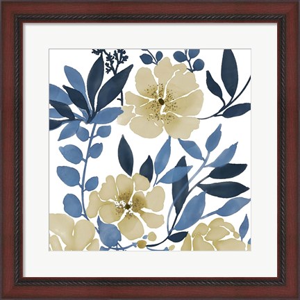 Framed Mid Day Bouquet 1 Print