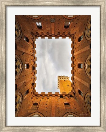Framed From the Courtyard Crop Print