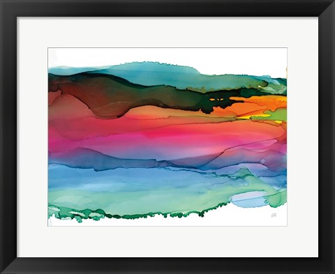 Framed Rainbowscape I Print