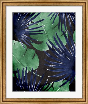 Framed Jungle 1 Print
