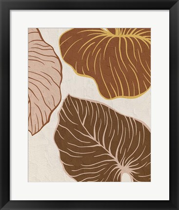 Framed Warm Palms 1 Print