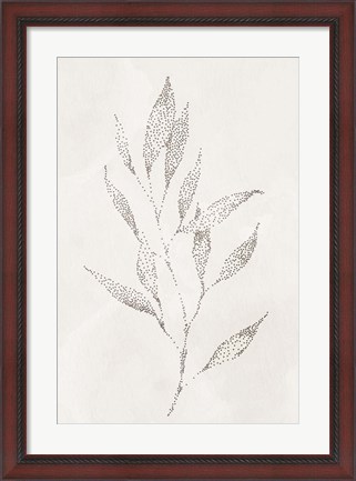 Framed Spotted Botanical 2 Print