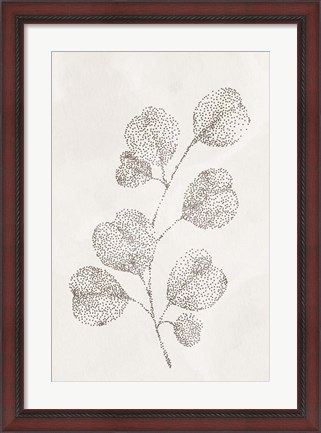 Framed Spotted Botanical 3 Print