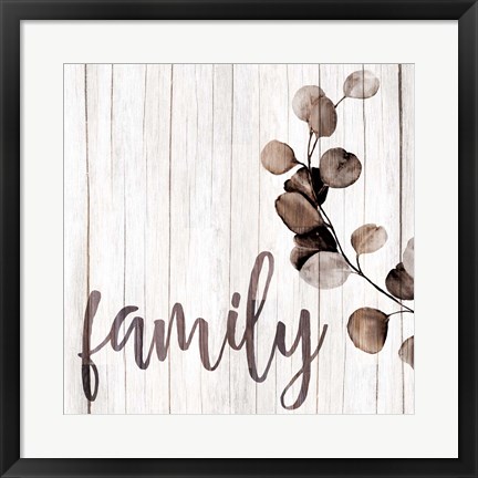 Framed Family Branch Print