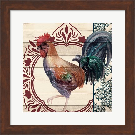 Framed Poultry 2 Print