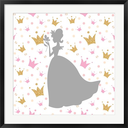 Framed Princess Dreams 3 Print