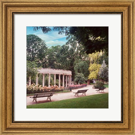 Framed French Jardin No. 31 Print