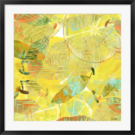 Framed Tropical Tapestry 1 Print