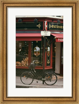 Framed Baguettes and a Bike Print