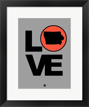 Framed Love Iova Print