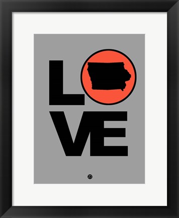 Framed Love Iova Print