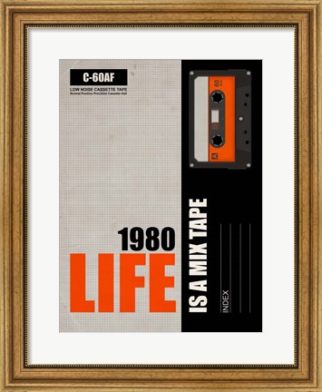 Framed Life is a Mix Tape Print