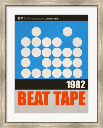 Framed Beat Tape Print