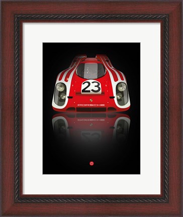 Framed 1970 Porsche 917 Print