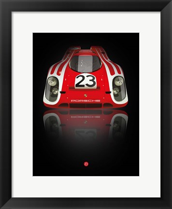 Framed 1970 Porsche 917 Print