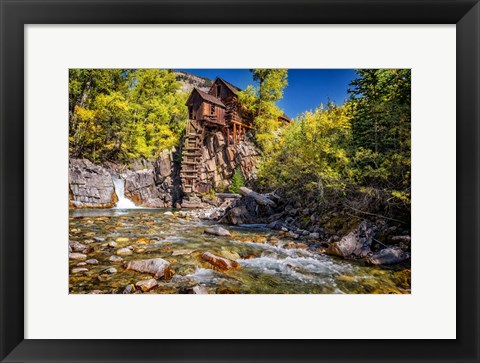 Framed Crystal Mill II Print