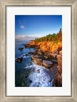 Framed Spring Morning in Acadia Print