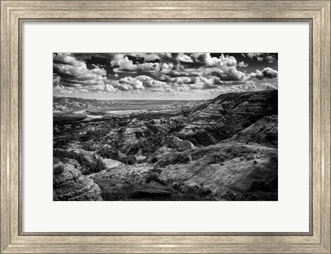 Framed Oxbow Overlook Afternoon Print