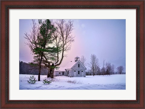 Framed Snow Day Print