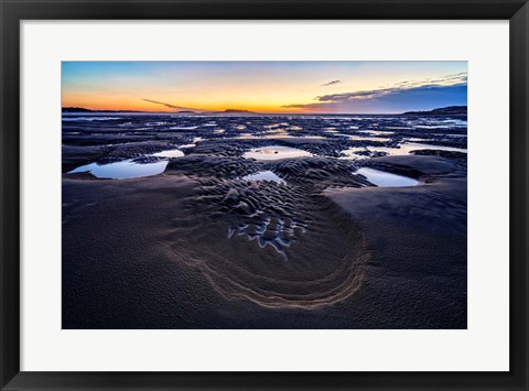 Framed Popham Beach Sunrise III Print