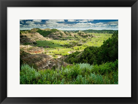 Framed Little Missouri Badlands Print