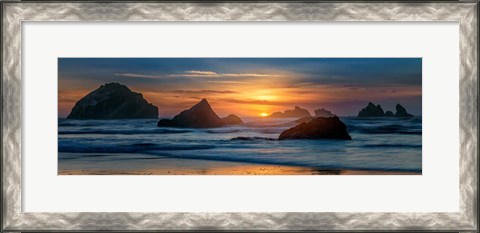 Framed Bandon Sunset Print