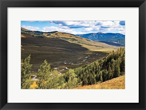 Framed Colorado Valley Print