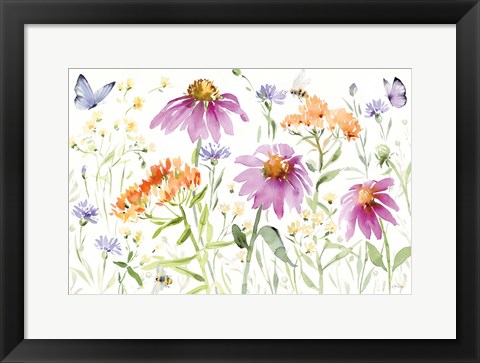 Framed Wild for Wildflowers I Print