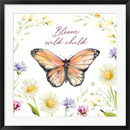 Framed Wild for Wildflowers VI Print