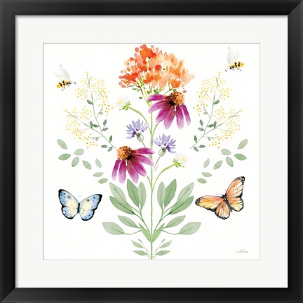 Framed Wild for Wildflowers VIII Print
