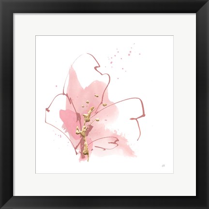 Framed Floral Blossom IV Print