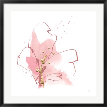 Framed Floral Blossom IV Print